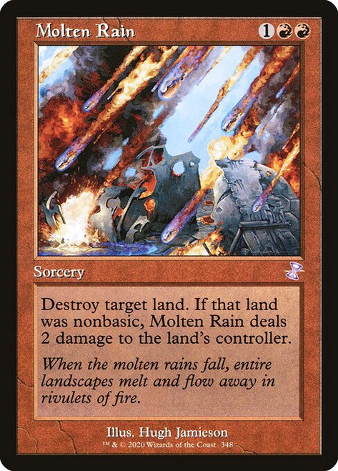 Molten Rain (TSR) (Foil) (#348)