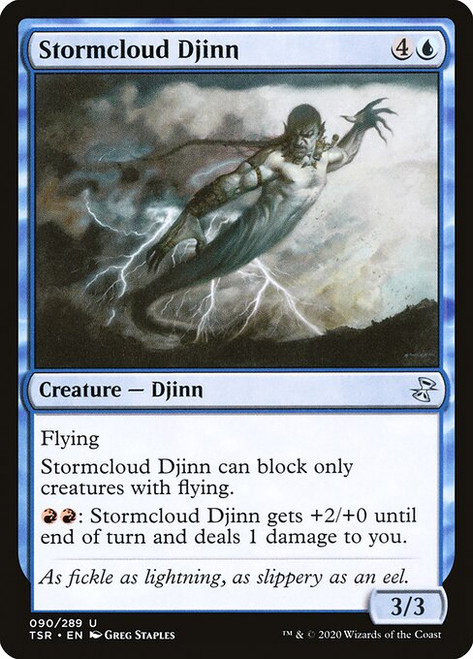 Stormcloud Djinn (TSR) (Foil) (#90)