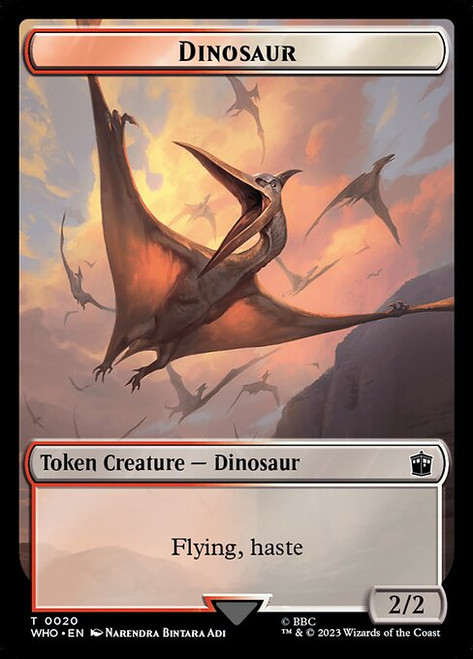 Dinosaur (TWHO) (Foil) (#20)