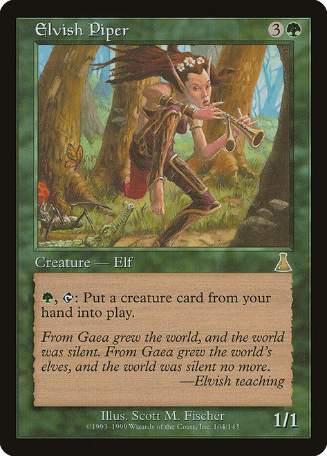 Elvish Piper (UDS) (Foil) (#104)