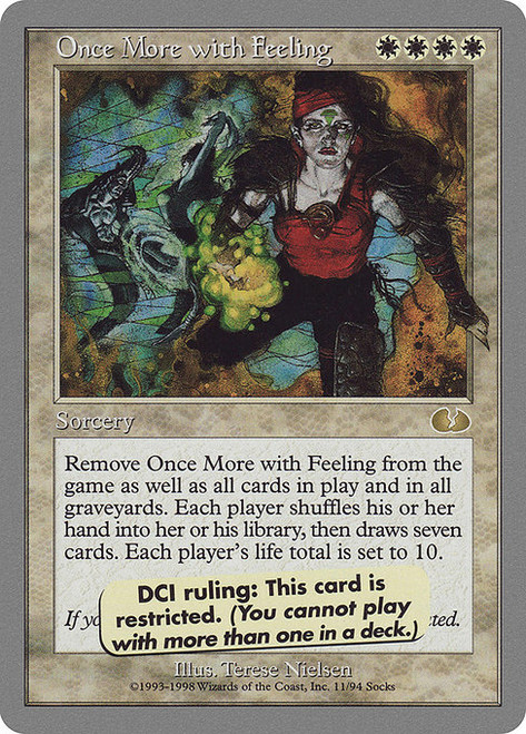 Once More with Feeling (UGL) (#11)