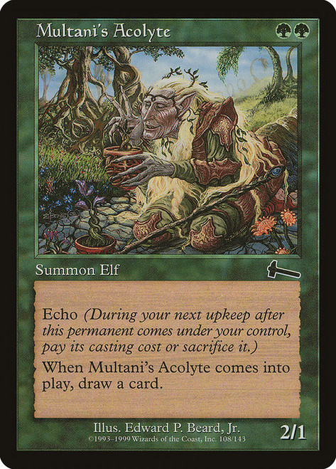 Multani's Acolyte (ULG) (Foil) (#108)