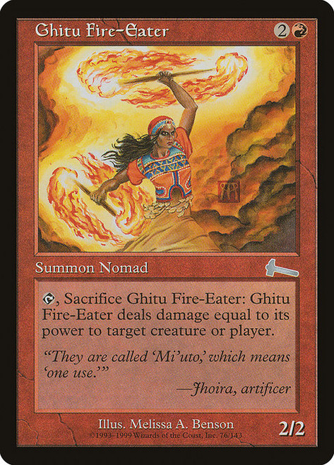 Ghitu Fire-Eater (ULG) (Foil) (#76)