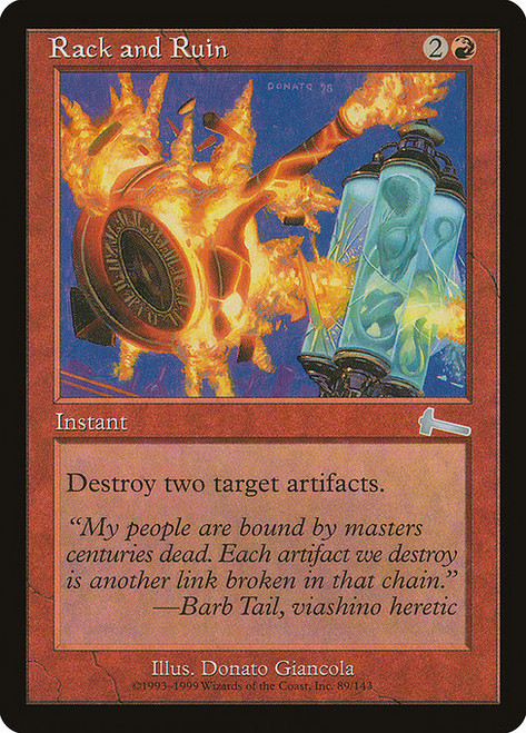 Rack and Ruin (ULG) (Foil) (#89)
