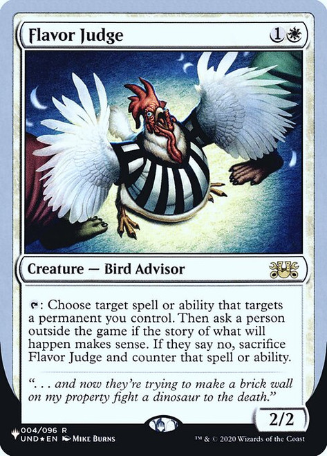 Flavor Judge (ULST) (Foil) (#3)
