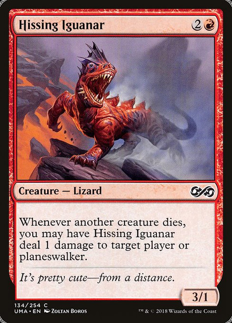 Hissing Iguanar (UMA) (Foil) (#134)