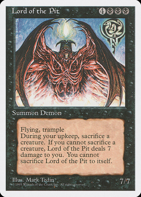 Lord of the Pit (4ED) (#144)