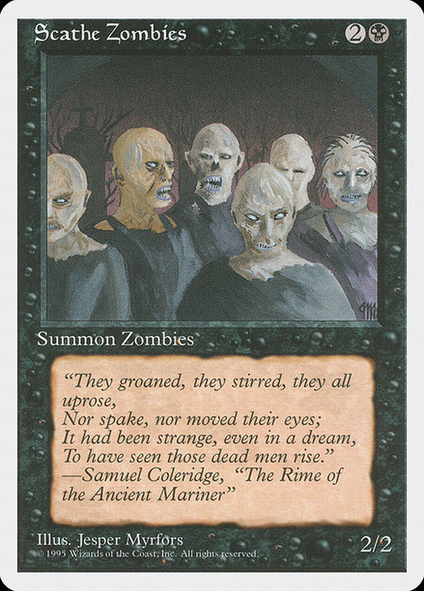 Scathe Zombies (4ED) (#158)