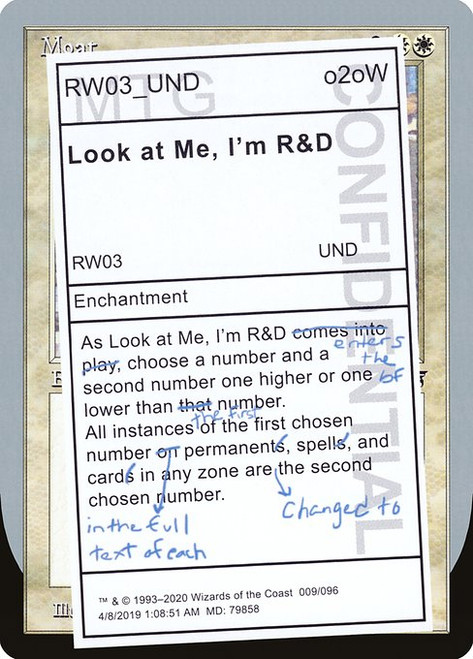 Look at Me, I'm R&D (UND) (#9)