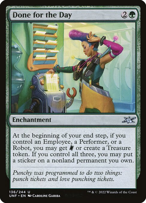 Done for the Day (UNF) (Foil) (#136)