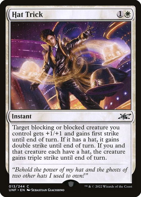 Hat Trick (UNF) (Foil) (#13)