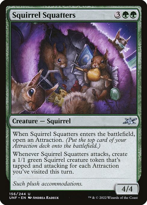 Squirrel Squatters (UNF) (Foil) (#156)