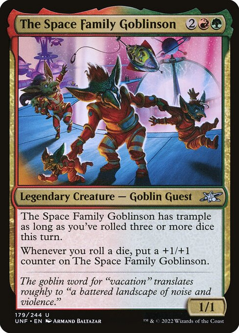 The Space Family Goblinson (UNF) (Foil) (#179)