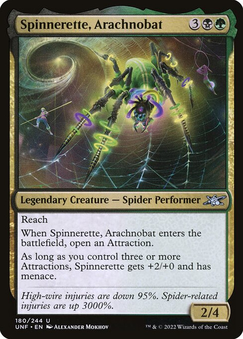 Spinnerette, Arachnobat (UNF) (#180)