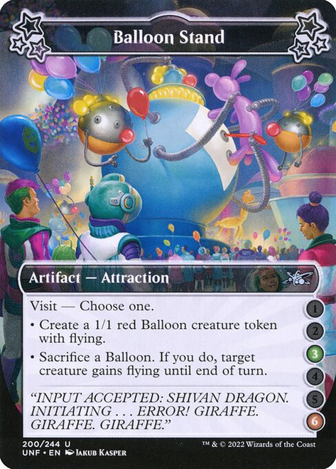 Balloon Stand (UNF) (Foil) (#200b)