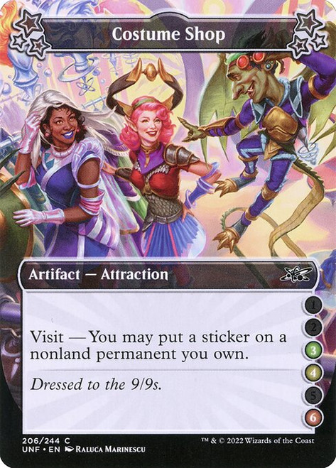 Costume Shop (UNF) (Foil) (#206d)