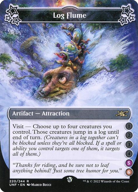 Log Flume (UNF) (Foil) (#220b)