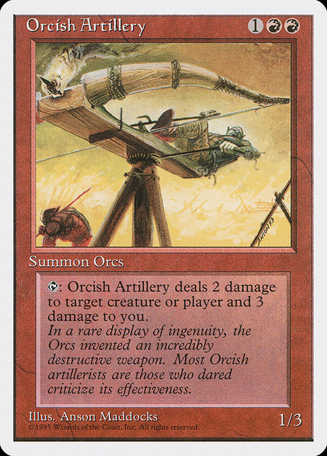 Orcish Artillery (4ED) (#214)