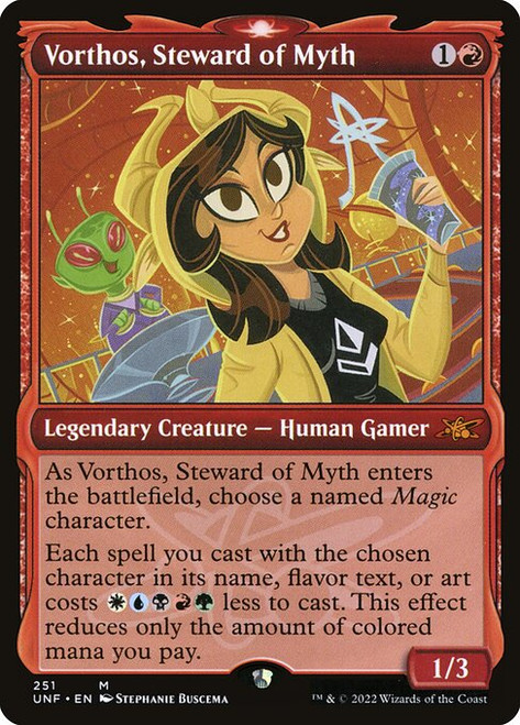 Vorthos, Steward of Myth (UNF) (Foil) (Showcase) (#251)