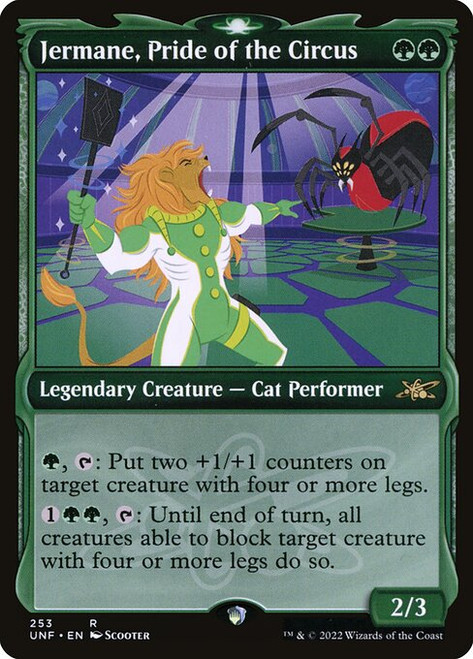 Jermane, Pride of the Circus (UNF) (Foil) (Showcase) (#253)