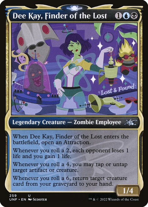 Dee Kay, Finder of the Lost (UNF) (Foil) (Showcase) (#259)