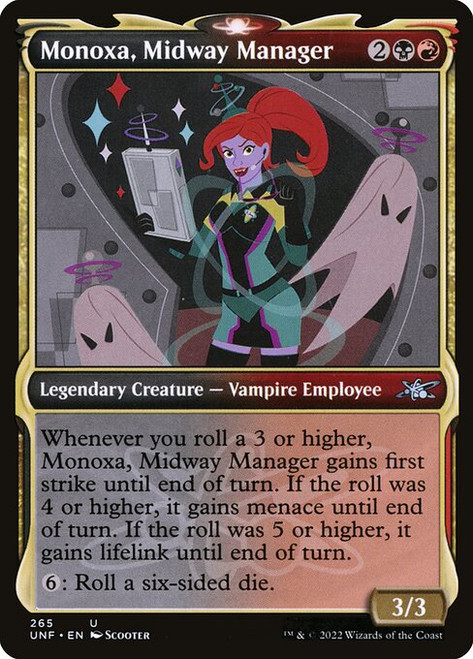Monoxa, Midway Manager (UNF) (Foil) (Showcase) (#265)