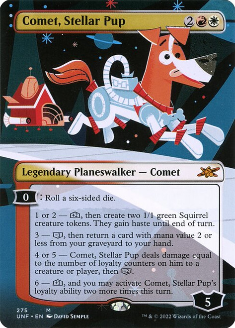 Comet, Stellar Pup (UNF) (Borderless) (#275)