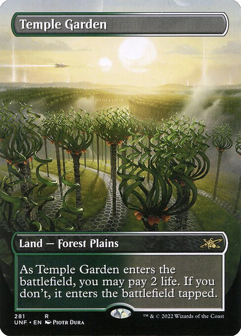 Temple Garden (UNF) (Foil) (Full Art) (#281)