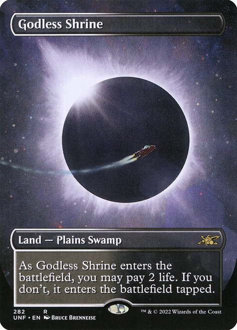 Godless Shrine (UNF) (Foil) (Full Art) (#282)