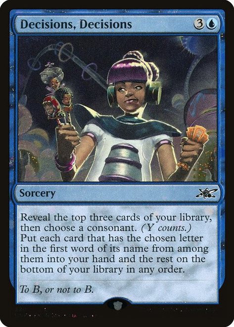 Decisions, Decisions (UNF) (GalaxyFoil) (#330)