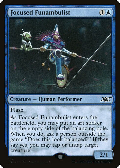 Focused Funambulist (UNF) (GalaxyFoil) (#333)