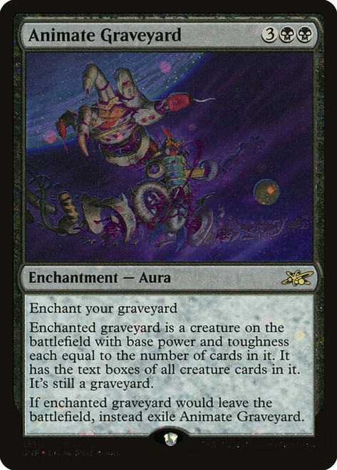 Animate Graveyard (UNF) (GalaxyFoil) (#351)