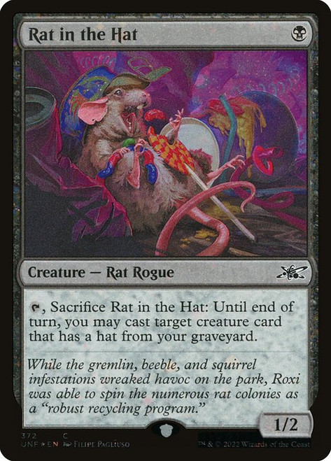 Rat in the Hat (UNF) (GalaxyFoil) (#372)