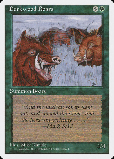 Durkwood Boars (4ED) (#241)