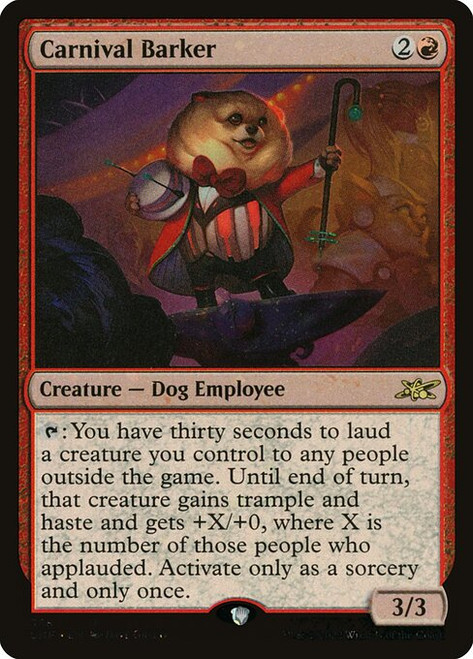 Carnival Barker (UNF) (GalaxyFoil) (#388)