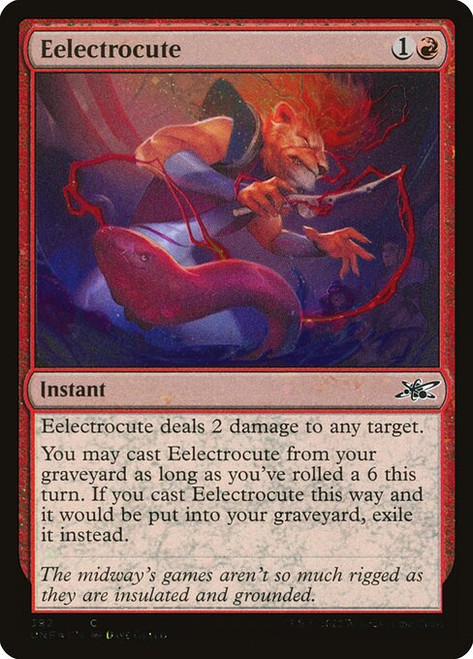 Eelectrocute (UNF) (GalaxyFoil) (#392)