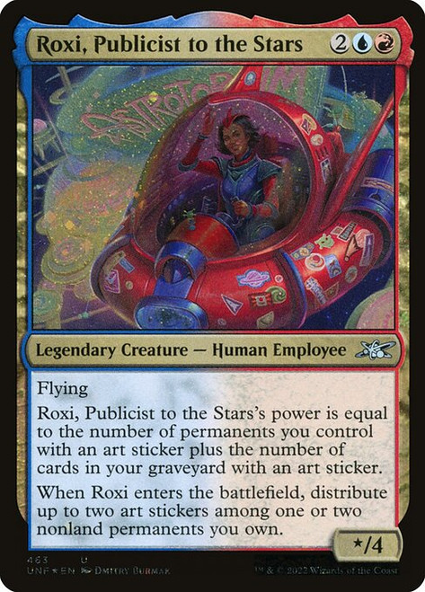 Roxi, Publicist to the Stars (UNF) (GalaxyFoil) (#463)