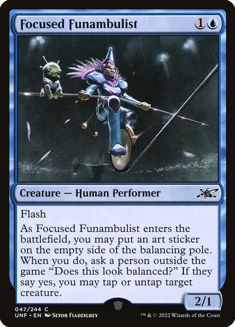 Focused Funambulist (UNF) (Foil) (#47)