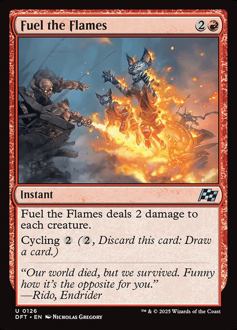 Fuel the Flames (DFT) (Foil) (#126)