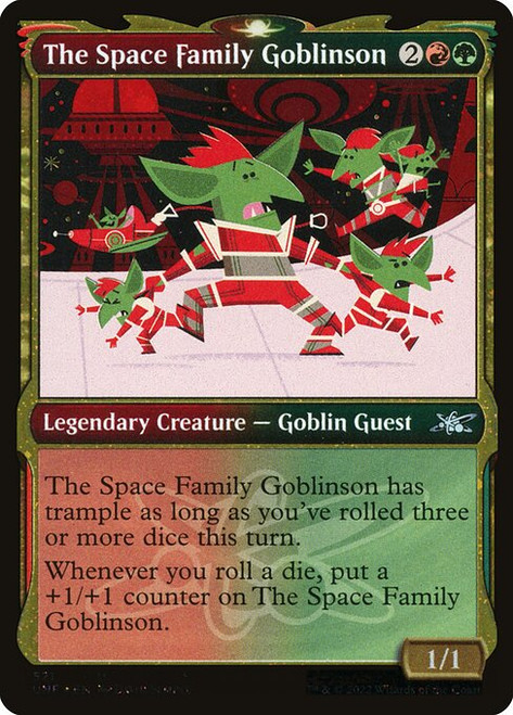 The Space Family Goblinson (UNF) (GalaxyFoil) (Showcase) (#521)