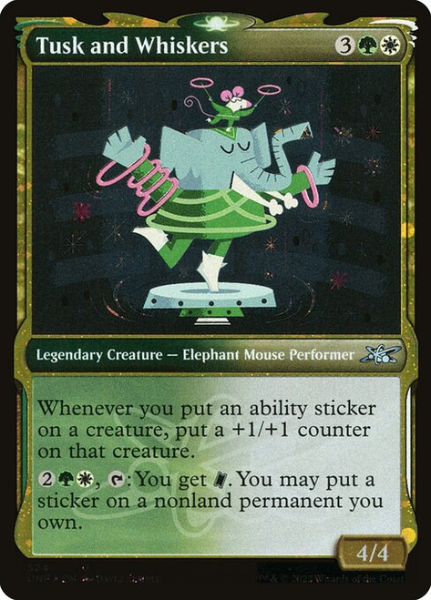 Tusk and Whiskers (UNF) (GalaxyFoil) (Showcase) (#524)