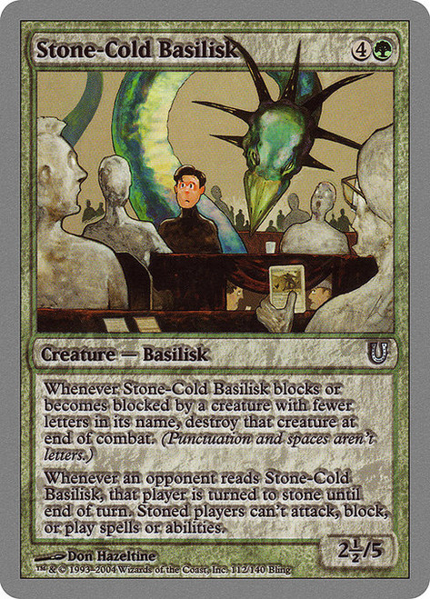 Stone-Cold Basilisk (UNH) (#112)