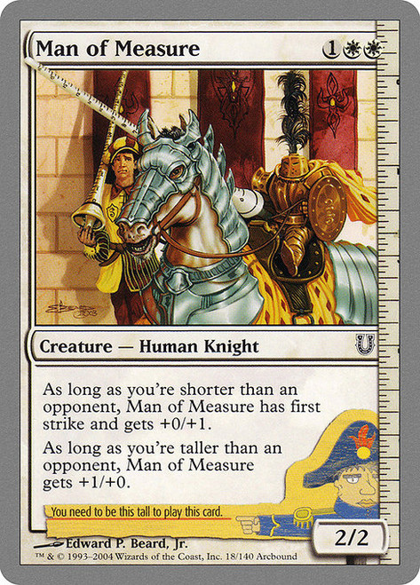 Man of Measure (UNH) (Foil) (#18)
