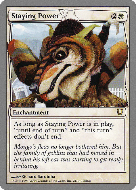 Staying Power (UNH) (Foil) (#21)