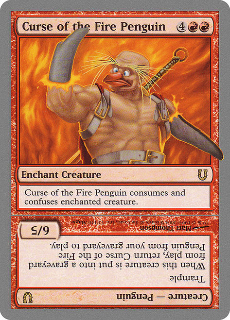 Curse of the Fire Penguin // Curse of the Fire Penguin Creature (UNH) (#73)