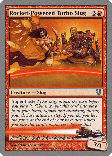 Rocket-Powered Turbo Slug (UNH) (Foil) (#87)