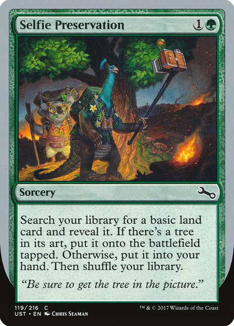 Selfie Preservation (UST) (Foil) (#119)