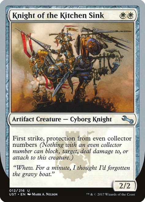 Knight of the Kitchen Sink (UST) (#12b)