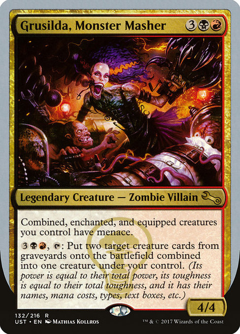 Grusilda, Monster Masher (UST) (Foil) (#132)