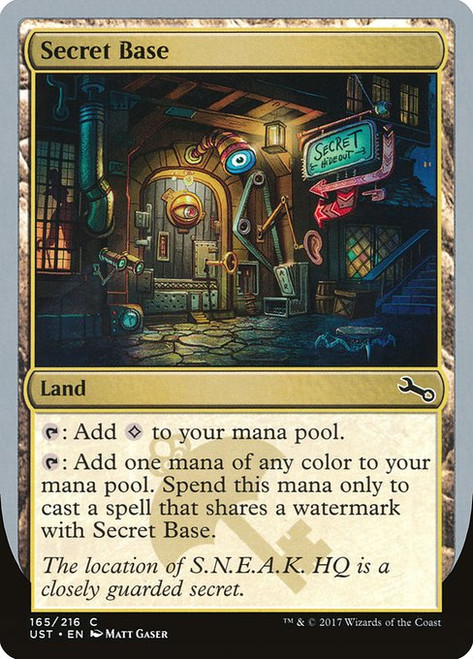 Secret Base (UST) (Foil) (#165b)